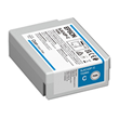 EPSON Cyan Ink Catridge for ColorWorks CW-C4010 (50ml). SJIC42PC, C13T52M240